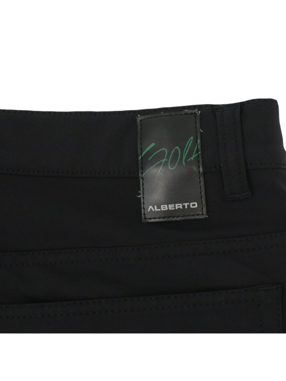 Alberto Pro Cooler Dry Golf 3XDry Modern Fit Black Pants 50 34 - Picture 9 of 9